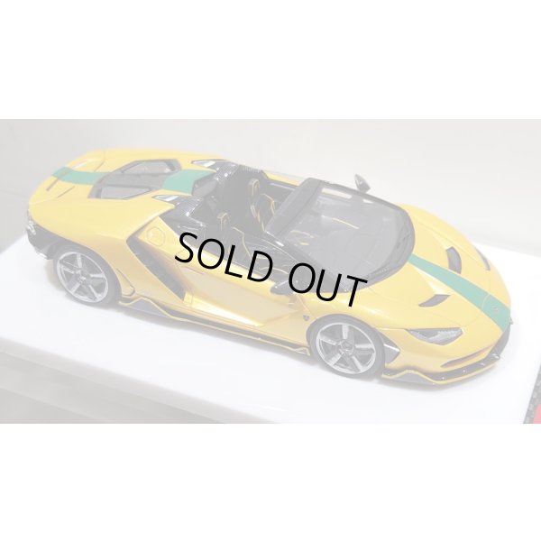 画像11: EIDOLON 1/43 Lamborghini Centenario Roadster LP770-4 2016 Grande Giallo Pearl Limited 32 pcs.