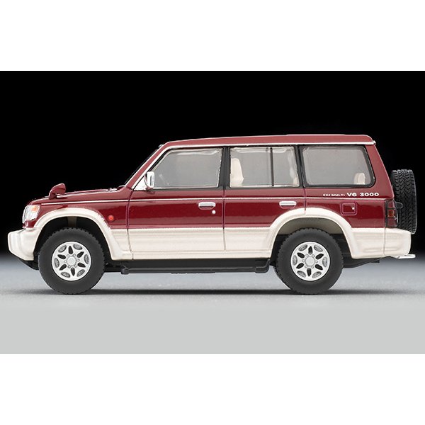 画像3: TOMYTEC 1/64 Limited Vintage NEO Mitsubishi Pajero Mid Roof Wide VR (Red/Beige) '96