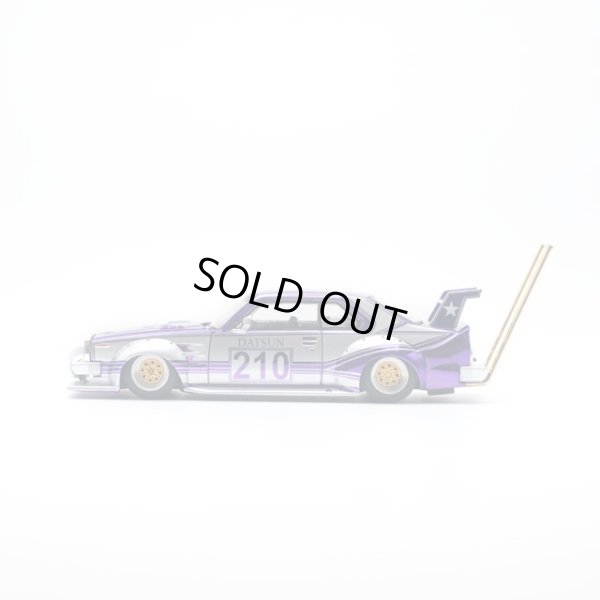 画像8: POP RACE 1/64 SKYLINE C210 KAIDO RACER (BOSOZOKU STYLE) PURPLE CHROME/SILVER