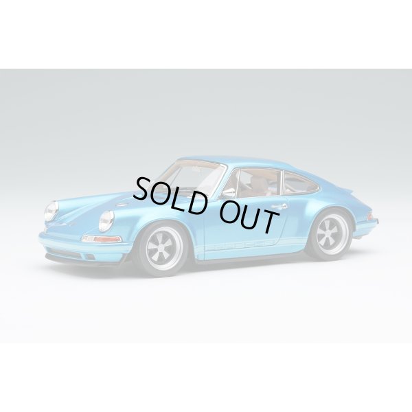 画像2: VISION 1/43 Singer 911 (964) Coupe Light Blue Metallic Limited 100 pcs.