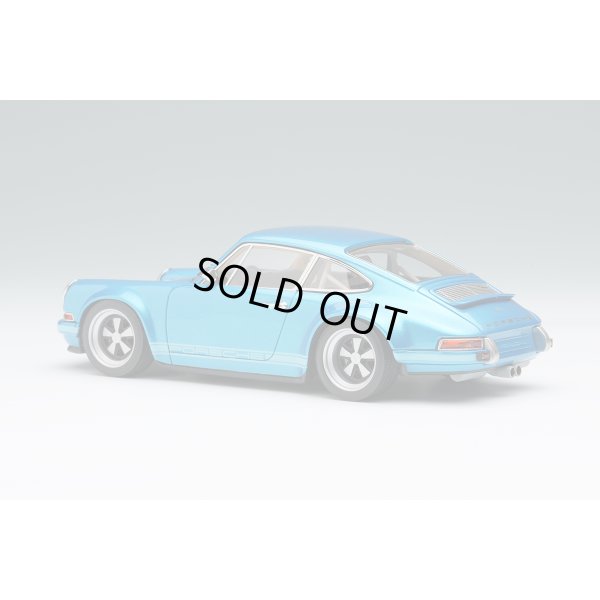 画像3: VISION 1/43 Singer 911 (964) Coupe Light Blue Metallic Limited 100 pcs.