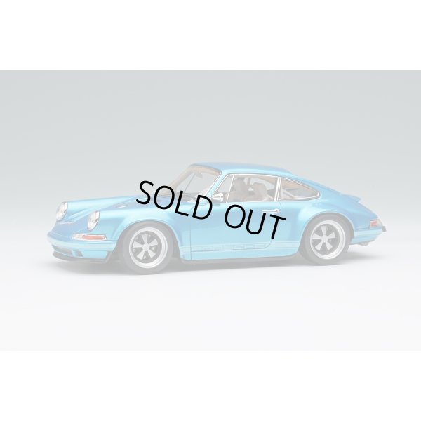 画像1: VISION 1/43 Singer 911 (964) Coupe Light Blue Metallic Limited 100 pcs.