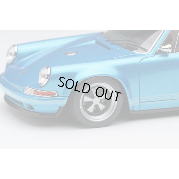 画像6: VISION 1/43 Singer 911 (964) Coupe Light Blue Metallic Limited 100 pcs.