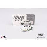 MINI GT 1/64 Porsche 911 Carrera RS 2.7 Grand Prix White/Green Livery (RHD)