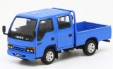 MODEL1 1/64 ISUZU ELF Double Cab Blue