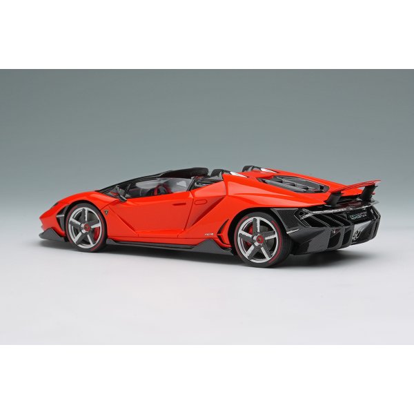 画像3: EIDOLON 1/43 Lamborghini Centenario Roadster LP770-4 2016 Rear Wing up Rosso Mars Limited 60 pcs.