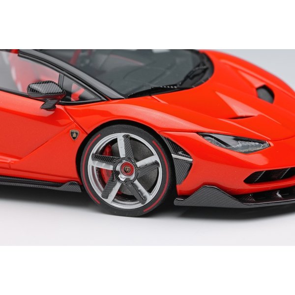 画像8: EIDOLON 1/43 Lamborghini Centenario Roadster LP770-4 2016 Rear Wing up Rosso Mars Limited 60 pcs.