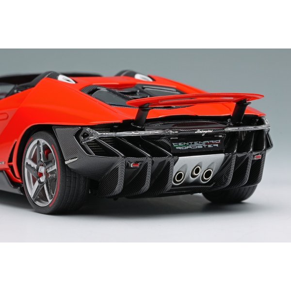 画像11: EIDOLON 1/43 Lamborghini Centenario Roadster LP770-4 2016 Rear Wing up Rosso Mars Limited 60 pcs.