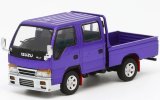 MODEL1 1/64 ISUZU ELF Double Cab Custom Version Purple
