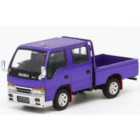 MODEL1 1/64 ISUZU ELF Double Cab Custom Version Purple