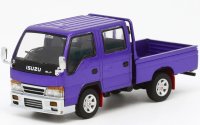 MODEL1 1/64 ISUZU ELF Double Cab Custom Version Purple