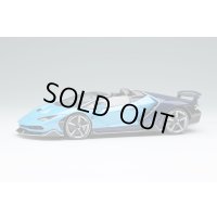 EIDOLON 1/43 Lamborghini Centenario Roadster LP770-4 2016 Rear Wing up Blue Cepheus / Blue Hera Limited 100 pcs.