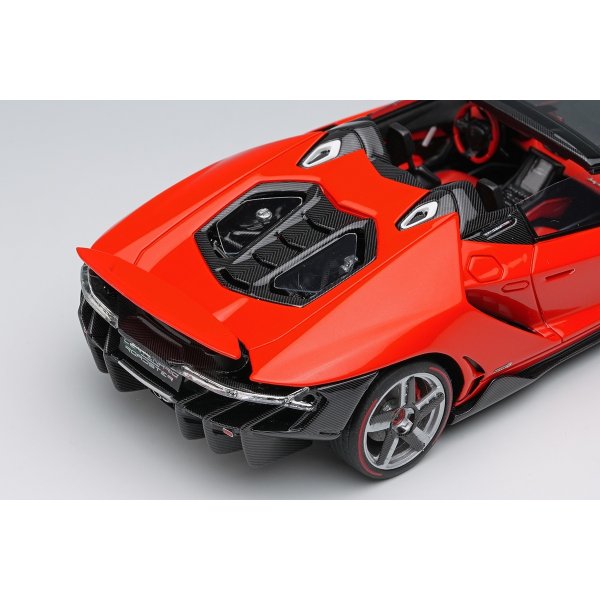 画像7: EIDOLON 1/43 Lamborghini Centenario Roadster LP770-4 2016 Rear Wing up Rosso Mars Limited 60 pcs.