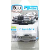 auto world 1/64 1979 Lincoln Continental Lowrider Silver Metallic