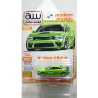 auto world 1/64 2023 Dodge Charger Swinger R/T Scat Pack Sublime