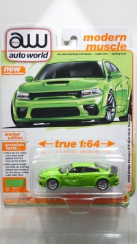 auto world 1/64 2023 Dodge Charger Swinger R/T Scat Pack Sublime