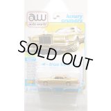 auto world 1/64 1979 Lincoln Continental Lowrider Gold Metallic