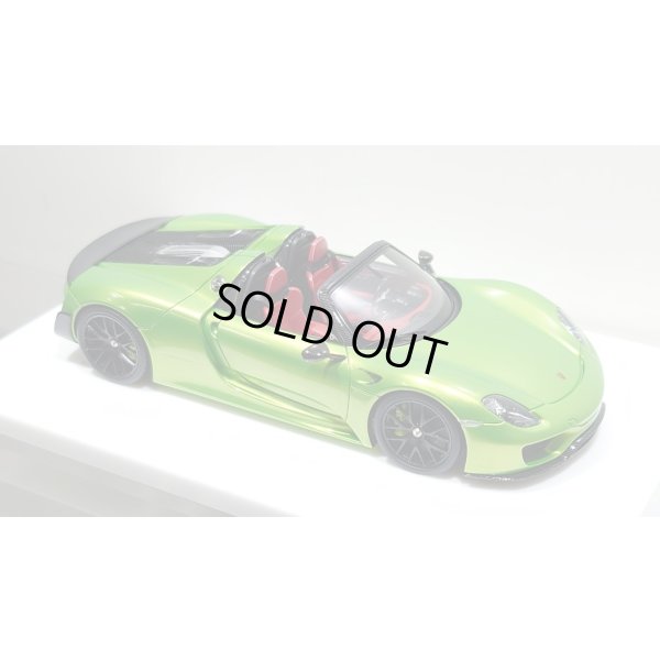 画像11: EIDOLON 1/43 Porsche 918 Spyder weissach package 2011 Giallo Verde Pearl Limited 35 pcs.