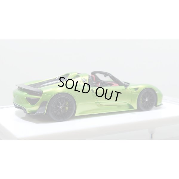 画像7: EIDOLON 1/43 Porsche 918 Spyder weissach package 2011 Giallo Verde Pearl Limited 35 pcs.