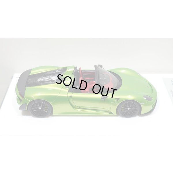 画像8: EIDOLON 1/43 Porsche 918 Spyder weissach package 2011 Giallo Verde Pearl Limited 35 pcs.