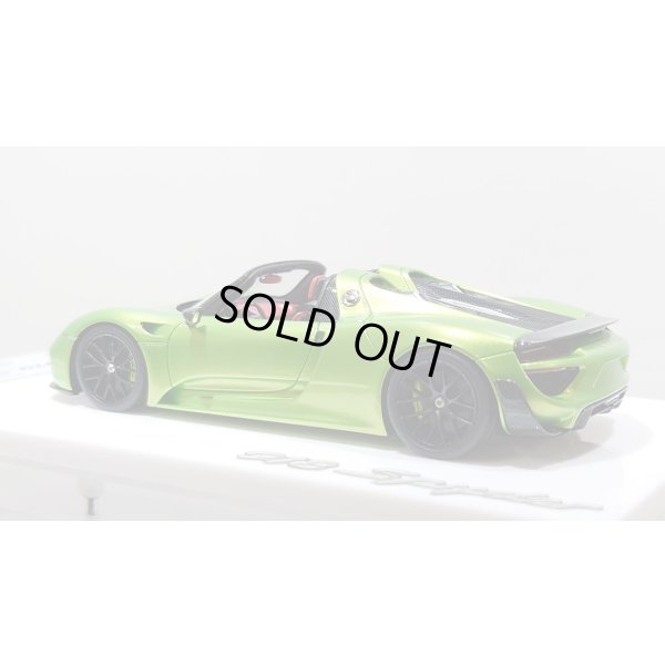 画像3: EIDOLON 1/43 Porsche 918 Spyder weissach package 2011 Giallo Verde Pearl Limited 35 pcs.