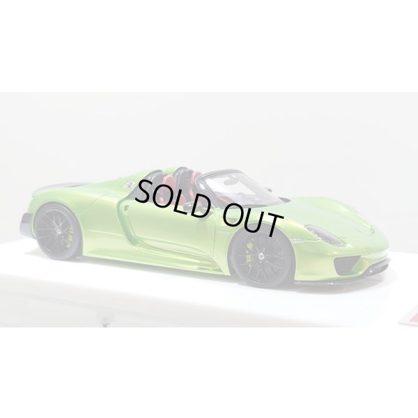 画像5: EIDOLON 1/43 Porsche 918 Spyder weissach package 2011 Giallo Verde Pearl Limited 35 pcs.