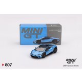 MINI GT 1/64 Lamborghini Huracan Stellato Blue Aegir (Blue) (RHD)
