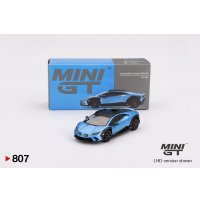 MINI GT 1/64 Lamborghini Huracan Stellato Blue Aegir (Blue) (RHD)