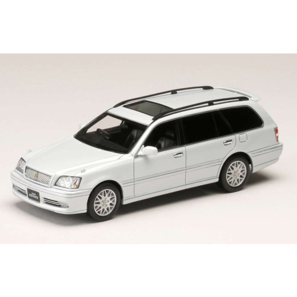 画像4: Hobby JAPAN 1/43 Toyota Crown Estate 3.0 Royal Saloon White Pearl Crystal Shine