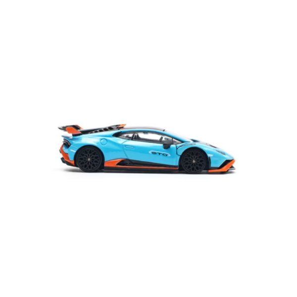 画像6: POP RACE 1/64 Lamborghini Huracan STO Blue Laufey/Arancio Zant (Orange)