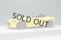 EIDOLON 1/18 Nissan Fairlady Z “Version ST” 2023 Ikazuchi Yellow / Super Black