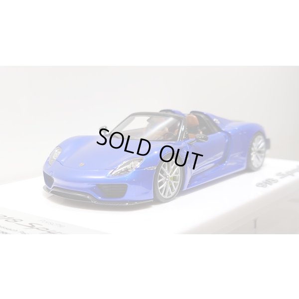 画像9: EIDOLON 1/43 Porsche 918 Spyder weissach package 2011 Lobellia Blue Limited 32 pcs.