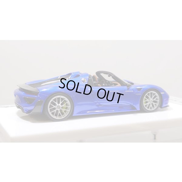 画像7: EIDOLON 1/43 Porsche 918 Spyder weissach package 2011 Lobellia Blue Limited 32 pcs.