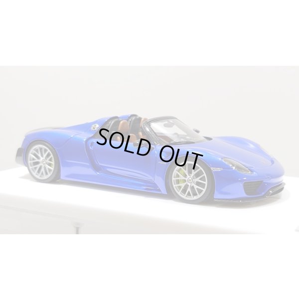 画像5: EIDOLON 1/43 Porsche 918 Spyder weissach package 2011 Lobellia Blue Limited 32 pcs.