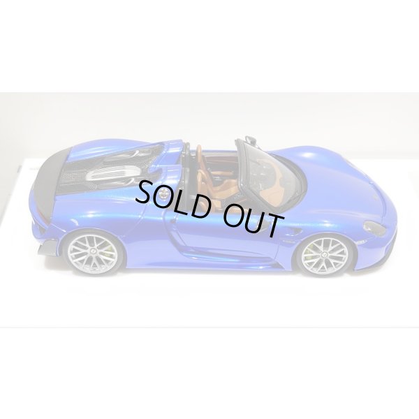 画像8: EIDOLON 1/43 Porsche 918 Spyder weissach package 2011 Lobellia Blue Limited 32 pcs.