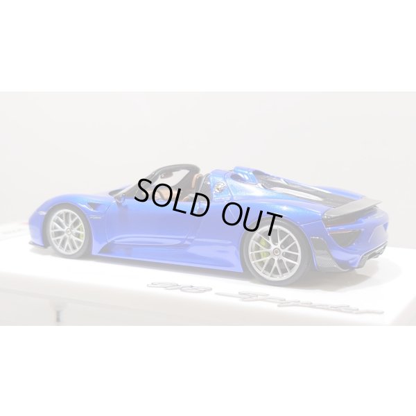 画像3: EIDOLON 1/43 Porsche 918 Spyder weissach package 2011 Lobellia Blue Limited 32 pcs.