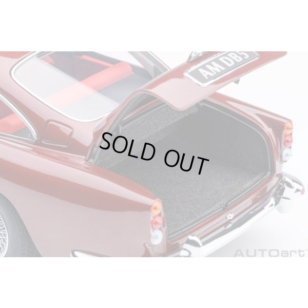 画像13: AUTOart 1/18 Aston Martin DB5 Dark Red Metallic