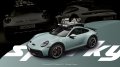 sparky (Tiny x Spark model) 1/64 Porsche 911 2023 Dakar 3.0 Shade Green
