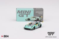 MINI GT 1/64 Porsche 911 GT3R HubAuto 2023 FIA GT World Cup 70th Anniversary Macau Grand Prix #28 T. Plynink