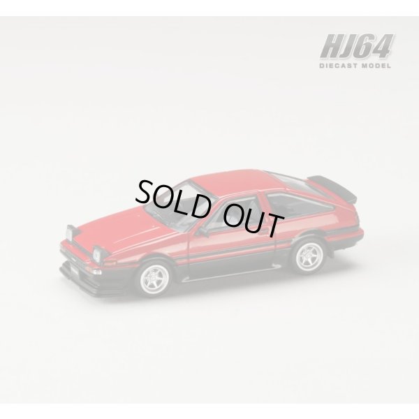 画像2: Hobby Japan 1/64 Toyota Sprinter Trueno JDM Style Red / Black 後期型