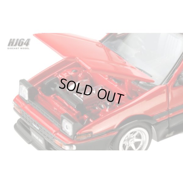 画像5: Hobby Japan 1/64 Toyota Sprinter Trueno JDM Style Red / Black 後期型