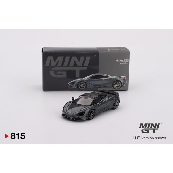画像1: MINI GT 1/64 McLaren 750S Saros Grey (RHD)
