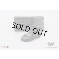 MINI GT 1/64 McLaren 750S Saros Grey (LHD)
