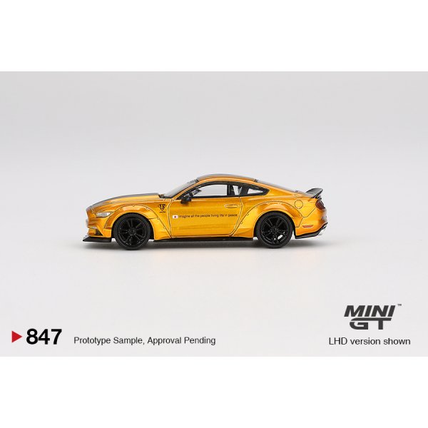 画像4: MINI GT 1/64 LB-WORKS Ford Mustang LB Gold (RHD)