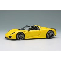 EIDOLON COLLECTION 1/43 Porsche 918 Spyder 2011 Racing Yellow (Carbon Detail) Limited 80 pcs.