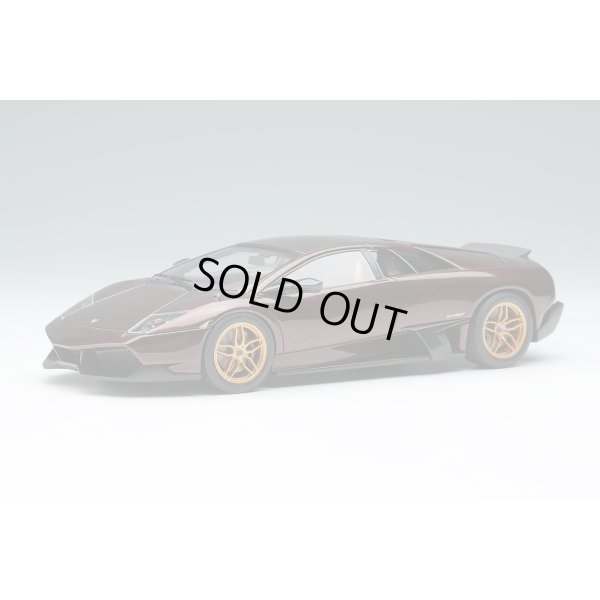 画像2: EIDOLON 1/43 Lamborghini Murcilago LP670-4 Super Veloce 2009 Marone Eclipsis (Ducktail Spoiler) Limited 60 pcs.