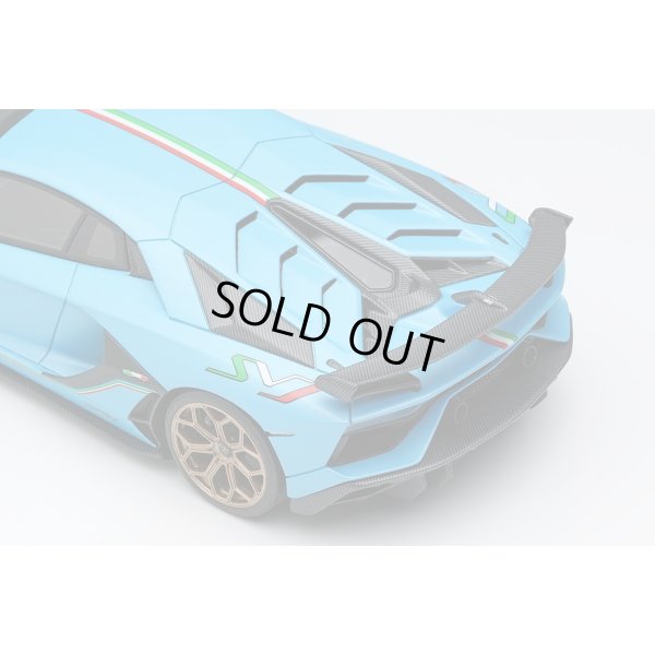 画像7: EIDOLON COLLECTION 1/43 Lamborghini Aventador SVJ 2018 (Leirion wheel) Blue Sailor/Italian Stripe Limited 80 pcs.