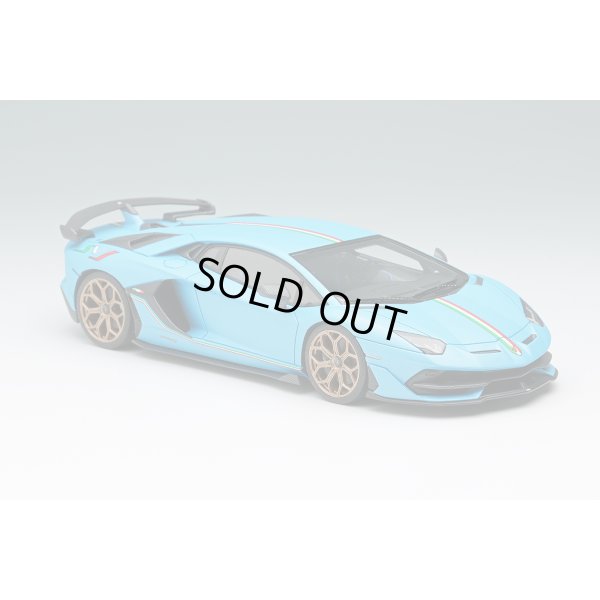 画像5: EIDOLON COLLECTION 1/43 Lamborghini Aventador SVJ 2018 (Leirion wheel) Blue Sailor/Italian Stripe Limited 80 pcs.