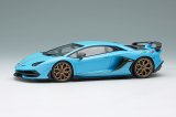 EIDOLON COLLECTION 1/43 Lamborghini Aventador SVJ 2018 (Leirion wheel) Blue Sailor/Italian Stripe Limited 80 pcs.