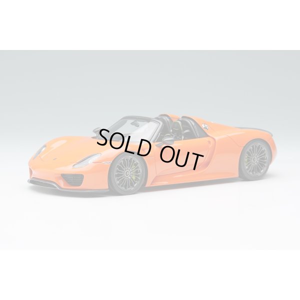 画像2: EIDOLON COLLECTION 1/43 Porsche 918 Spyder 2011 GT3 Orange (Carbon Detail) Limited 60 pcs.